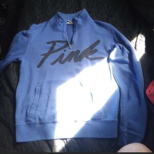 PINK Victoria's Secret Blue Sweatshirt